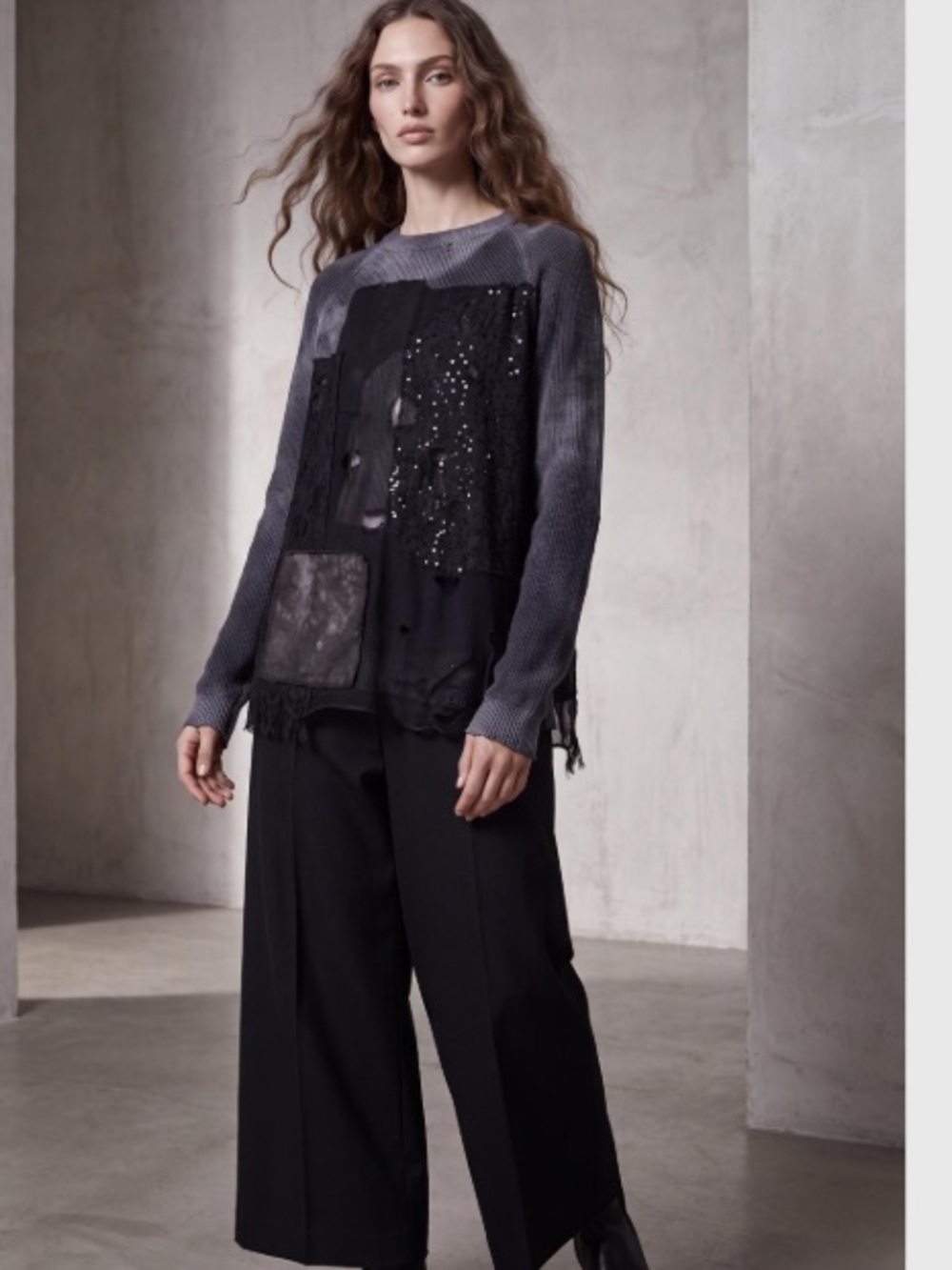 “Clochard de Luxe” Avant Garde Sweater